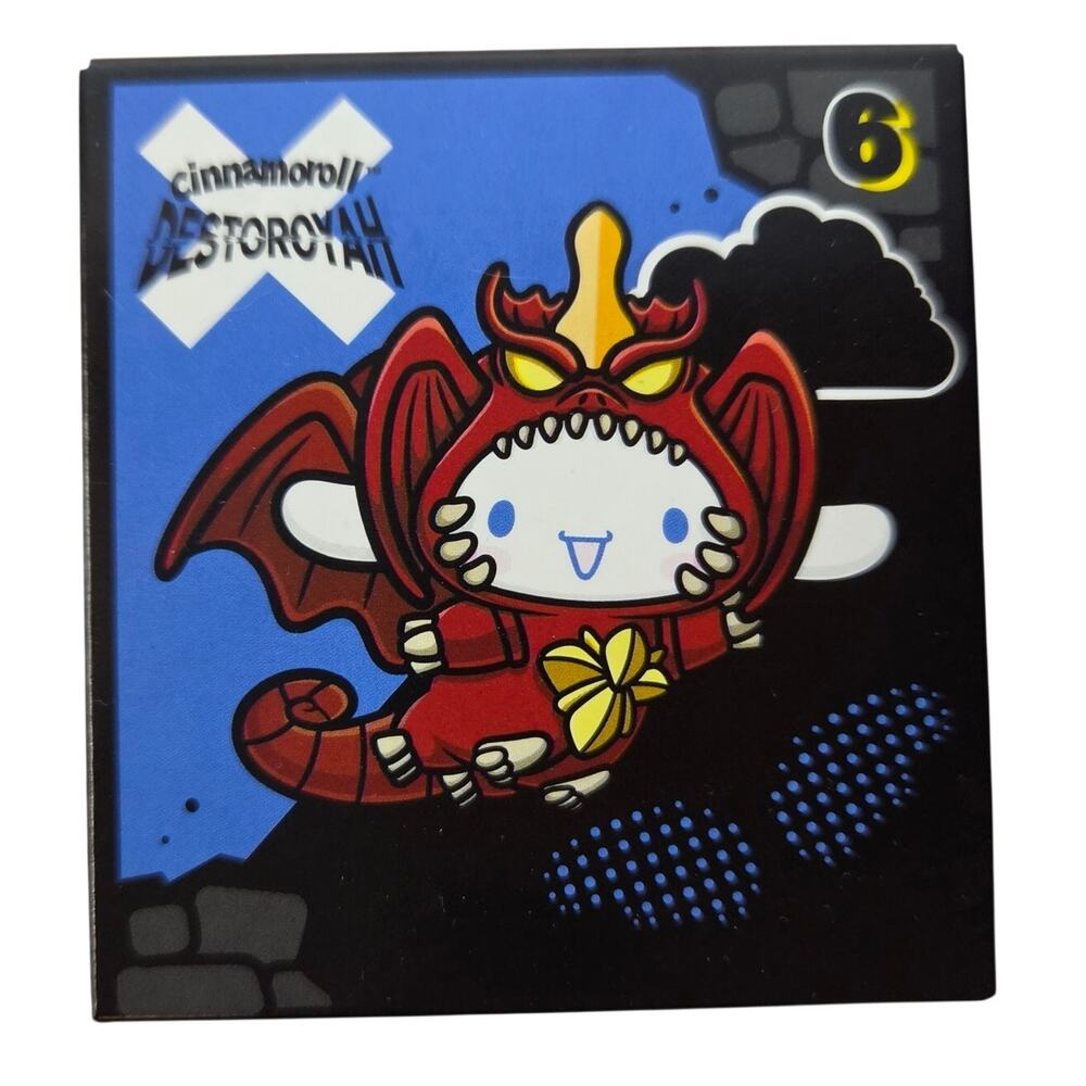 2026 McDonalds Hello Kitty Cinnamoroll X Destoroyah 6 New in Package
